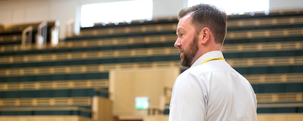 Derek Hill, Managing Director of Advanced Technology Solutions UK Ltd, speaking at the 2019 Happy Workplaces Conference